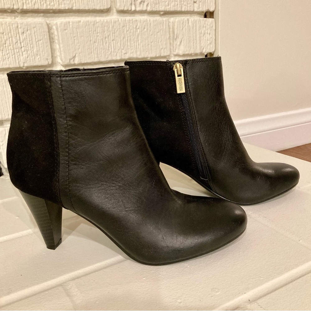 Kenneth Cole Reaction leather boots NEVER WORN!